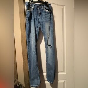 Boot cut jeans